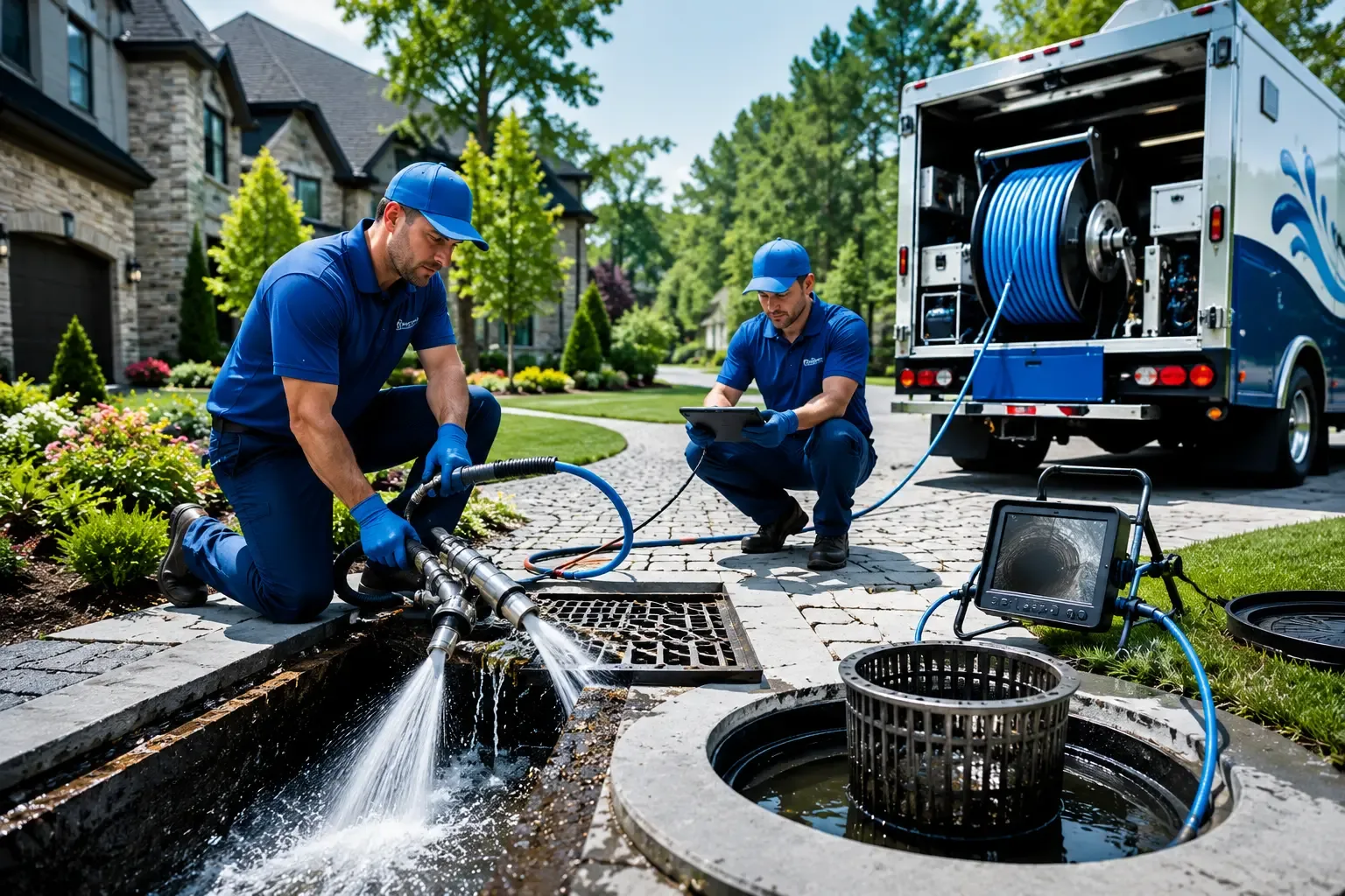 Local outdoor drain cleaning professionals in North Springfield, PA